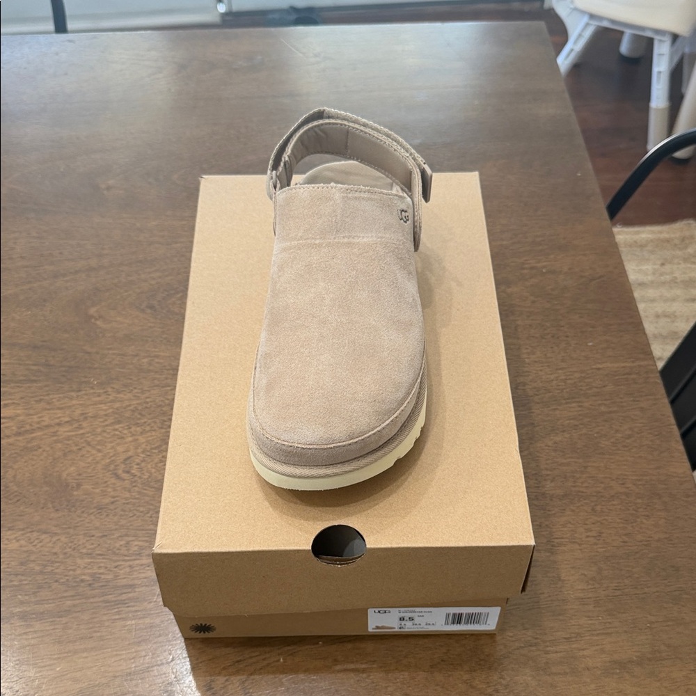 UGG Tan Suede Mules